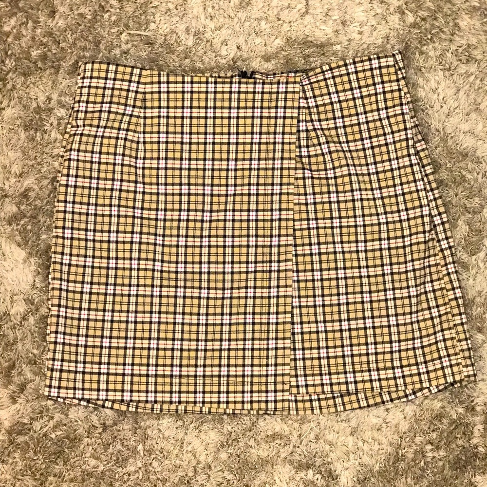 John Galt Plaided Skirt